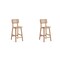 Manhattan Comfort Versailles Counter Stool and Natural Cane - Set of 2